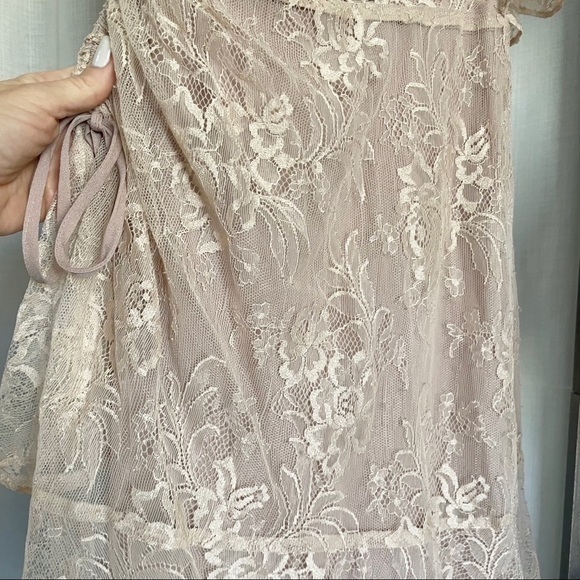 A.L.C. One Shoulder Lace Blush Dress - Picture 11 of 15